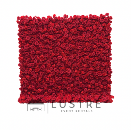 Ruby Flower Wall 8' x 8' ft