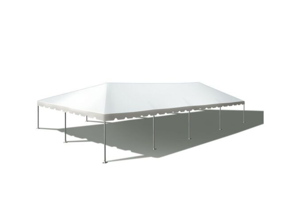 30'x90' White Premium Frame Tent / Canopy [JT LITE PREMIUM]