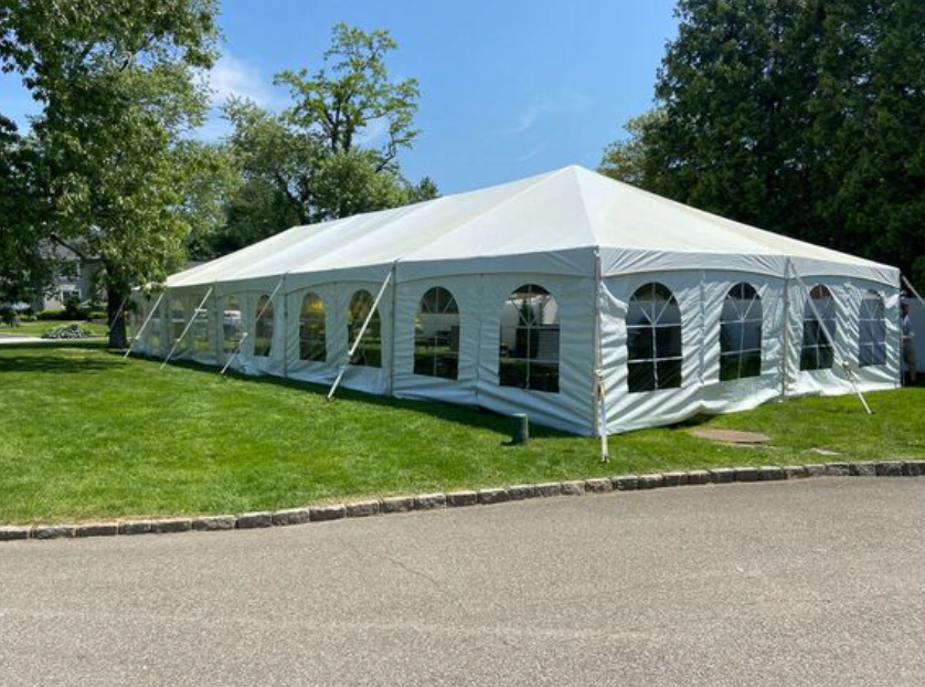 30'x75' White Premium Frame Tent / Canopy [JT LITE PREMIUM]