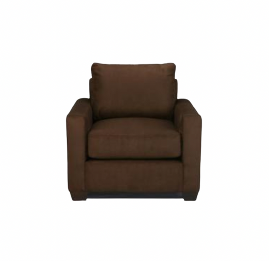 Lux Chair – Chocolate Brown Suede