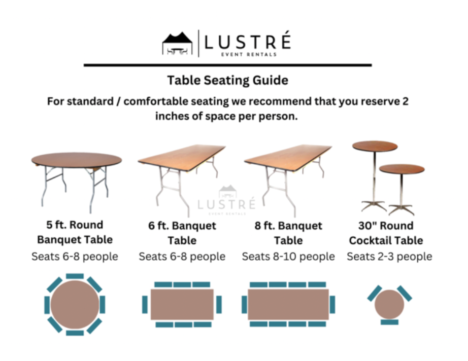 8' x 30" Rectangle Wood Folding Banquet Table (8 Ft. Table)