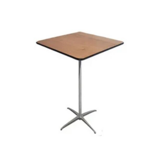 36" x 36" - Square Standing Table (42" Tall)