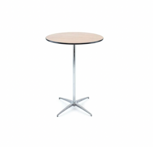 36" Wide - Standing Cocktail Table (42" Tall)