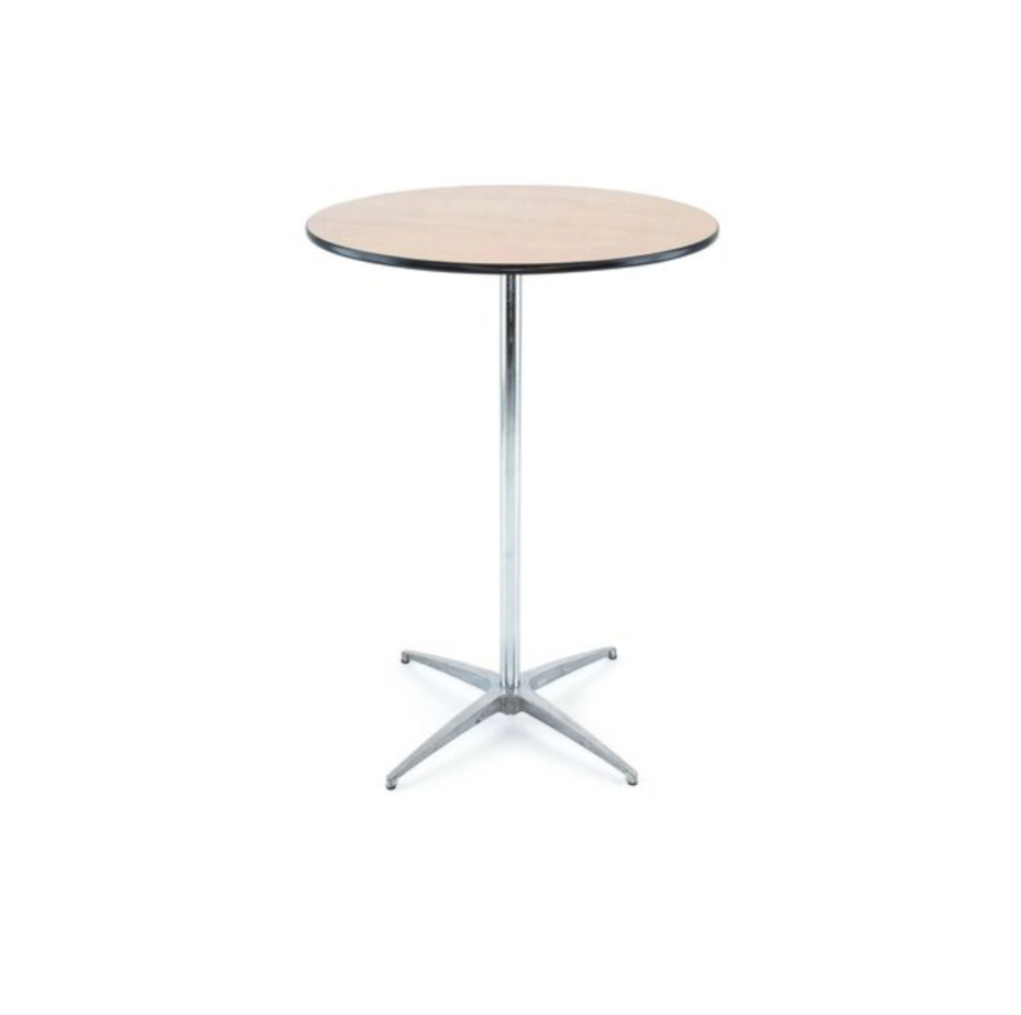 30" Wide - Standing Cocktail Table (42" Tall)