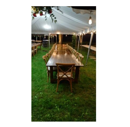 Pine Farm Table - 8' x 40", Rustic Table