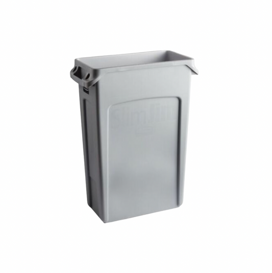 Slim Jim Trash Bin - Gray