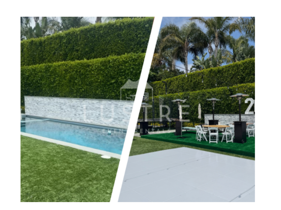 Pool Covering TURF OR DANCE FLOOR [PER SQFT]