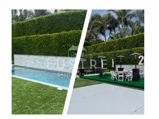 Pool Covering TURF OR DANCE FLOOR [PER SQFT]