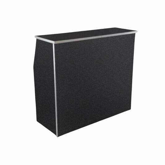 4ft Portable Bar - Black