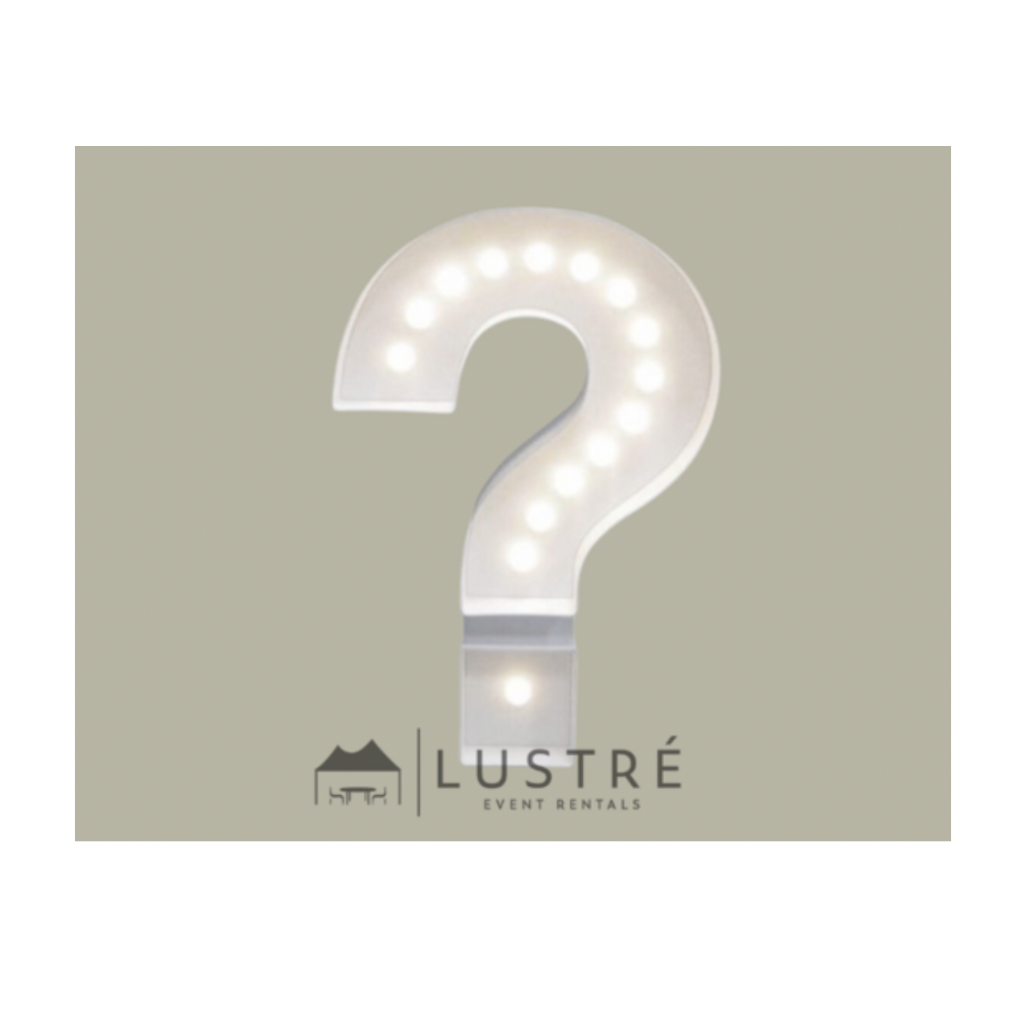 Marquee Symbols - " ? " 4 Ft. High