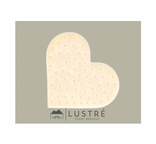 Marquee Symbols - " Heart 2 " (44" Tall & 44" Wide)