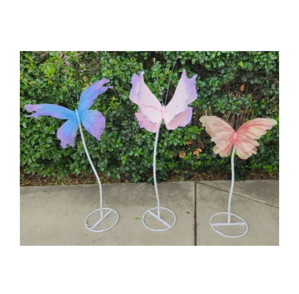 Organza & Crepe Butterflies - Elegant Props