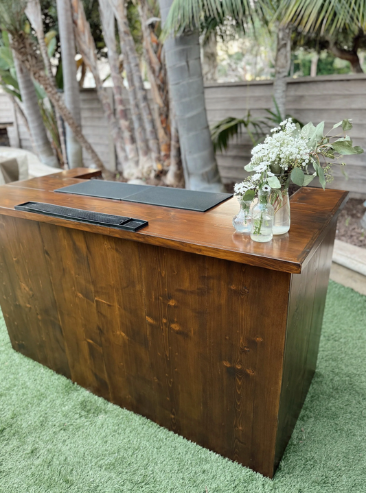 Farm House Wooden Bar