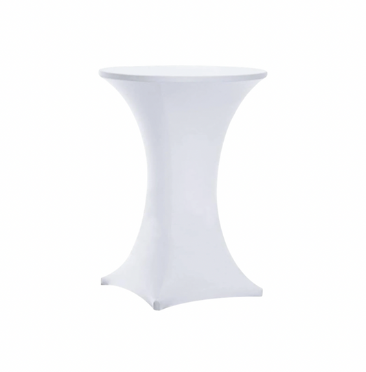 White or Black Cocktail Table Cover