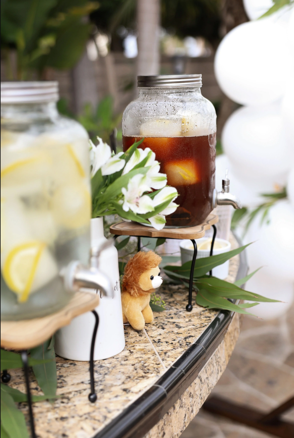 Mason Jar Drink Dispenser and Stand
