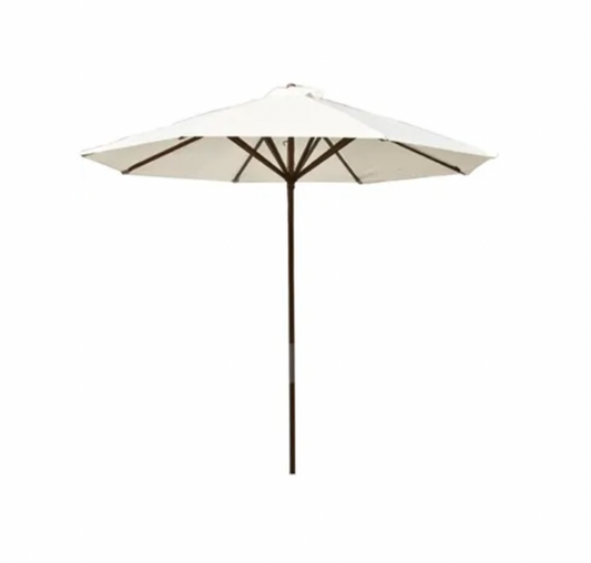 9' Natural Market Umbrella