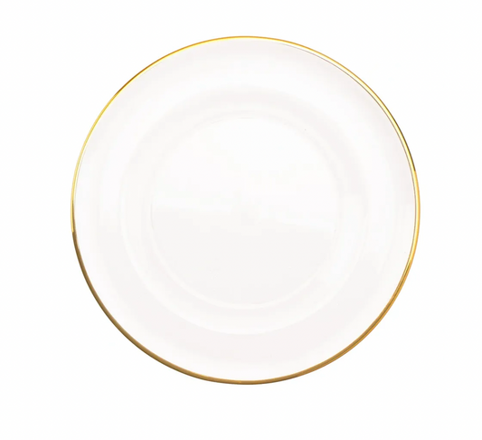 Gold Rim Charger