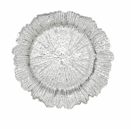 Silver Leaf Charger