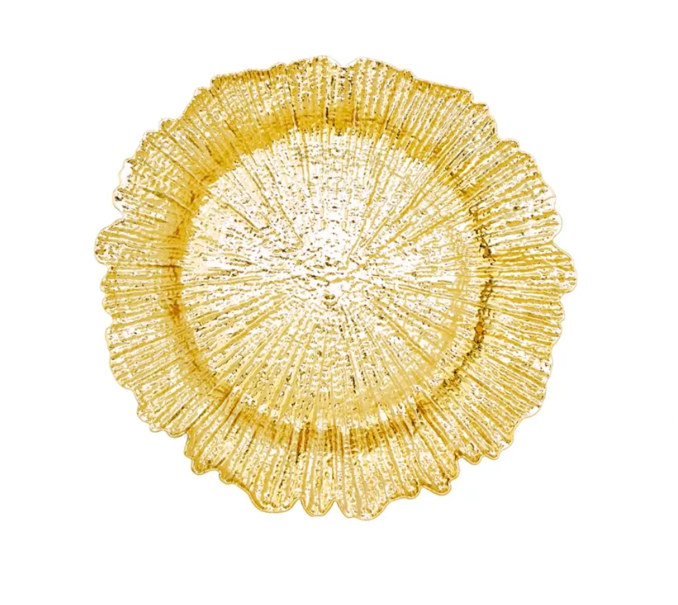 Gold Leaf Charger