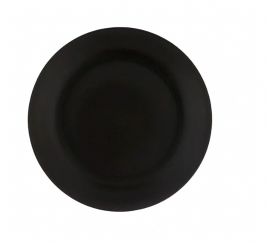 Black Dinner Plate