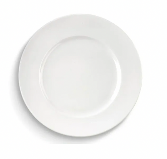 White Dinner Plate
