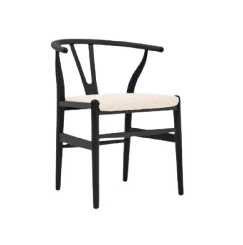 Black Wishbone Chair