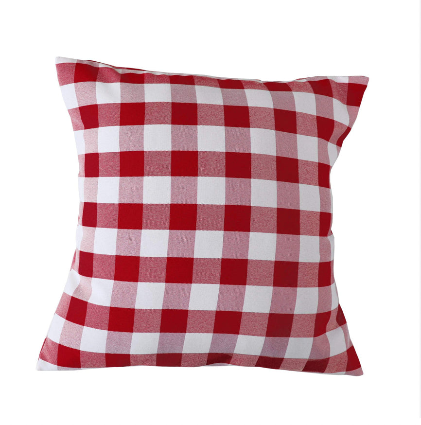 Accent Pillow - Red Gingham