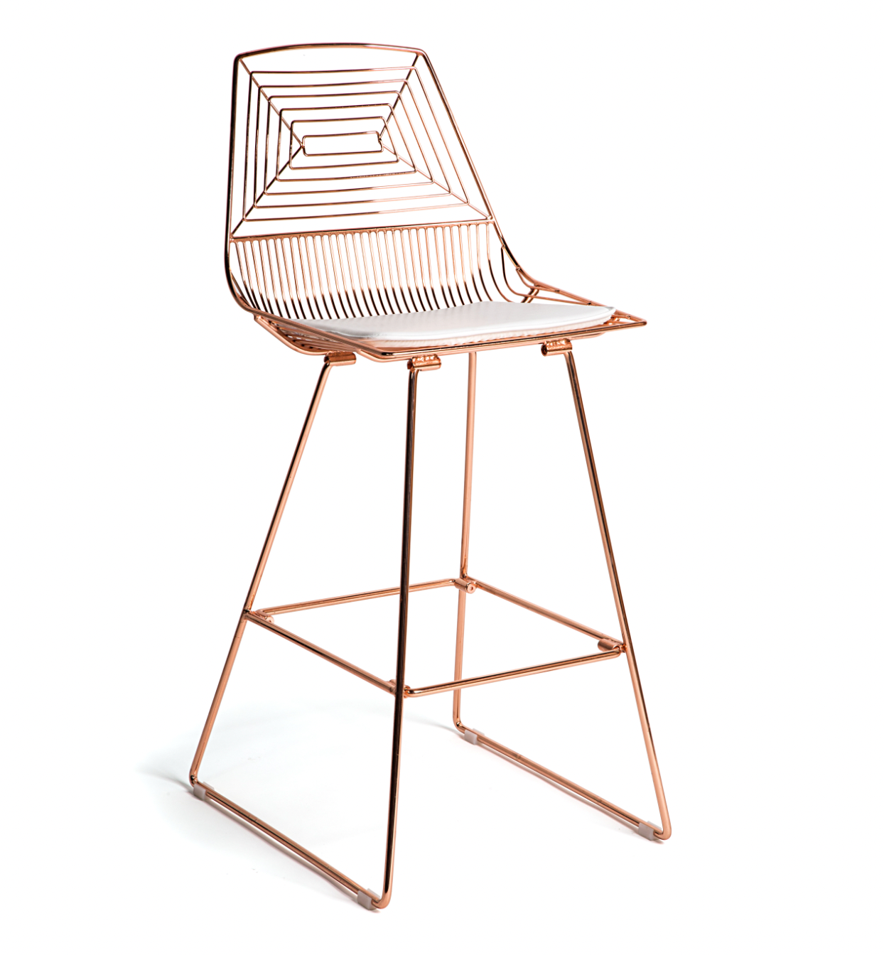 High Wire Bar Stool Copper