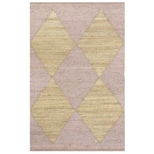 Diamond Rug - Rose