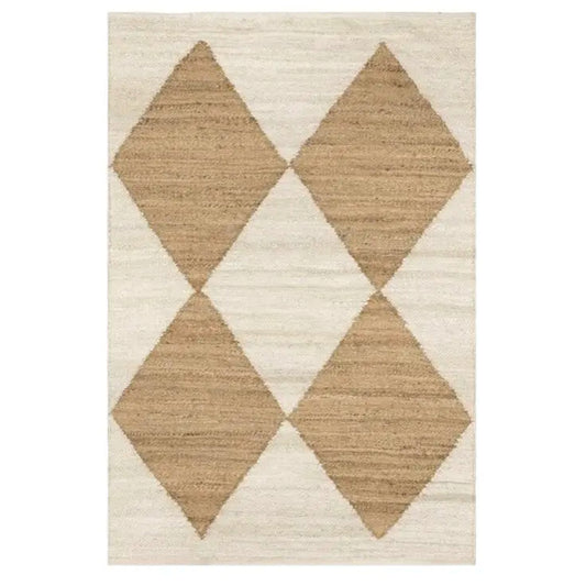 Diamond Rug - Ivory