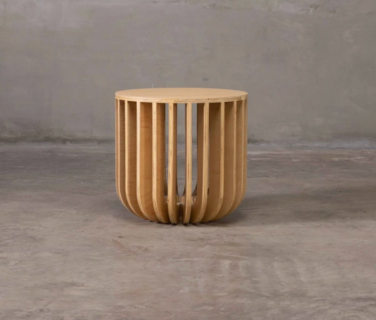Slat End Table