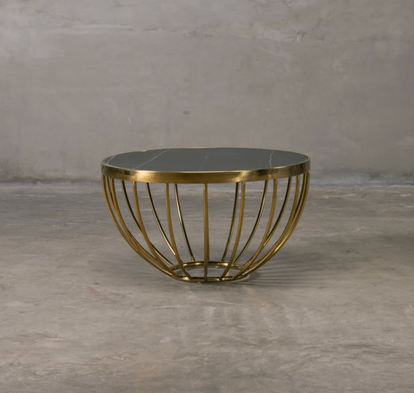Wired Gold Coffee Table