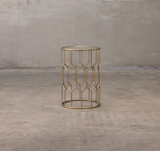 Geometric End Table