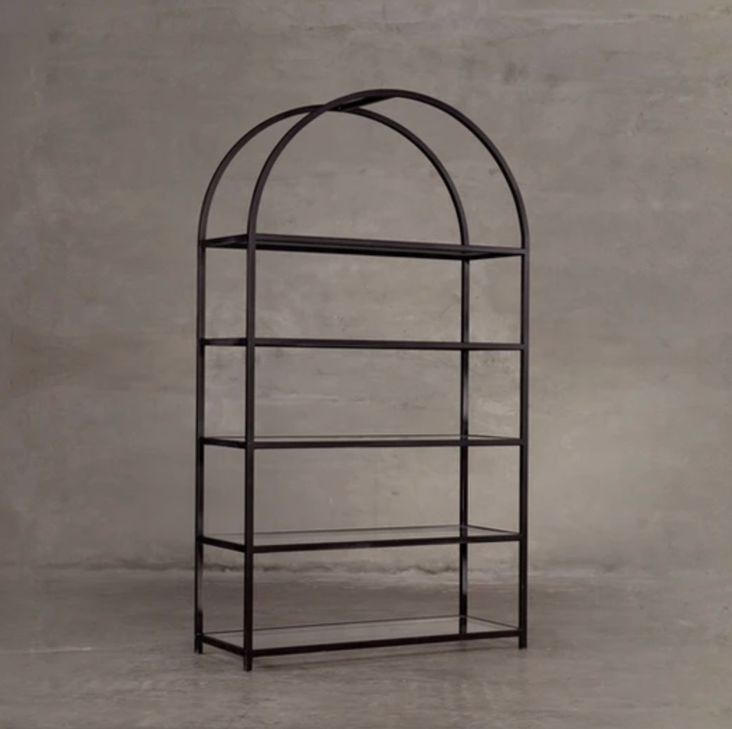 Arched Back Bar (Black)