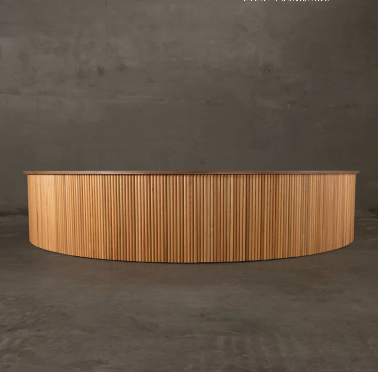 Cyprus Round Bar (Multiple Countertop Color Options)