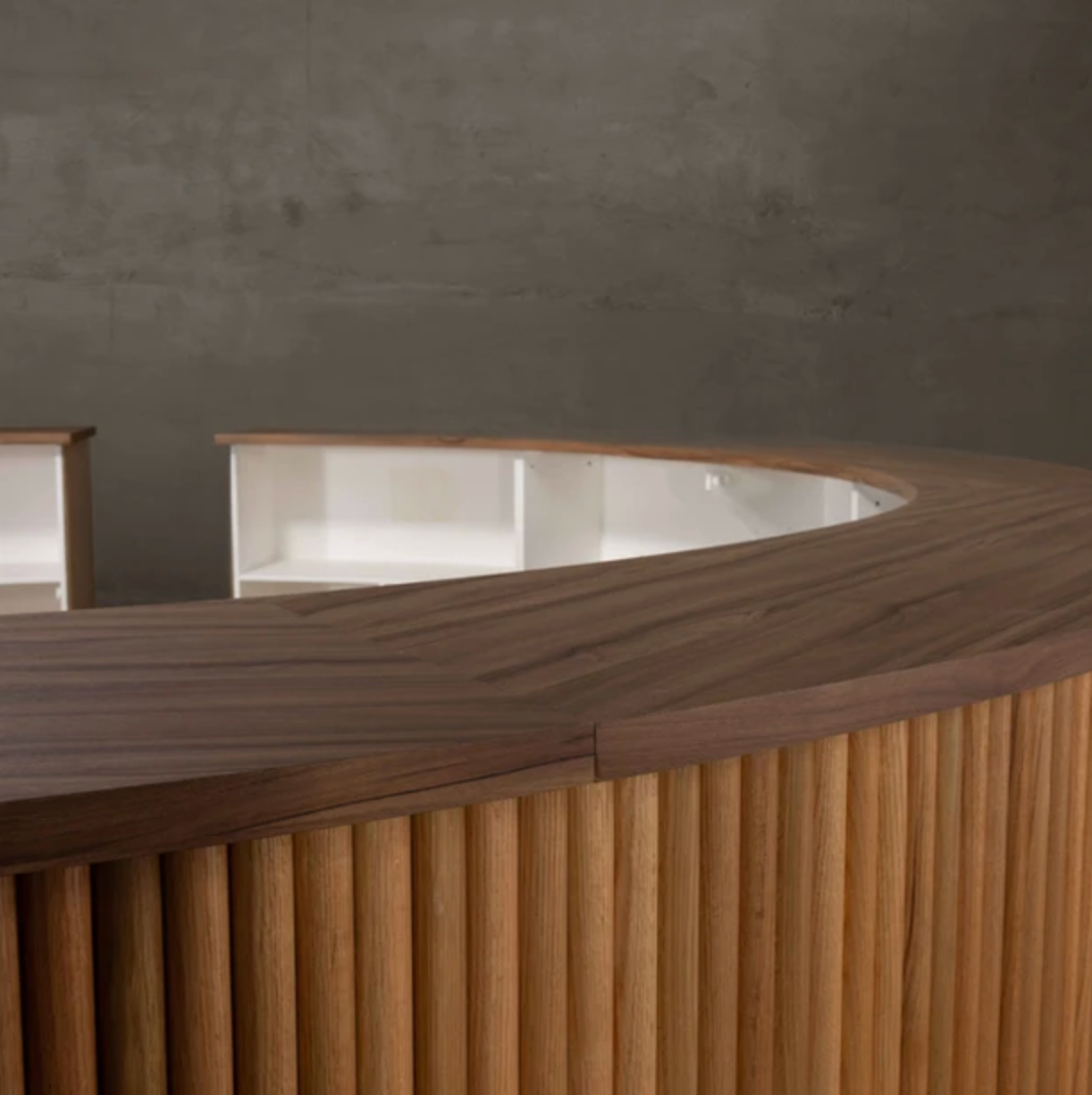 Cyprus Round Bar (Multiple Countertop Color Options)