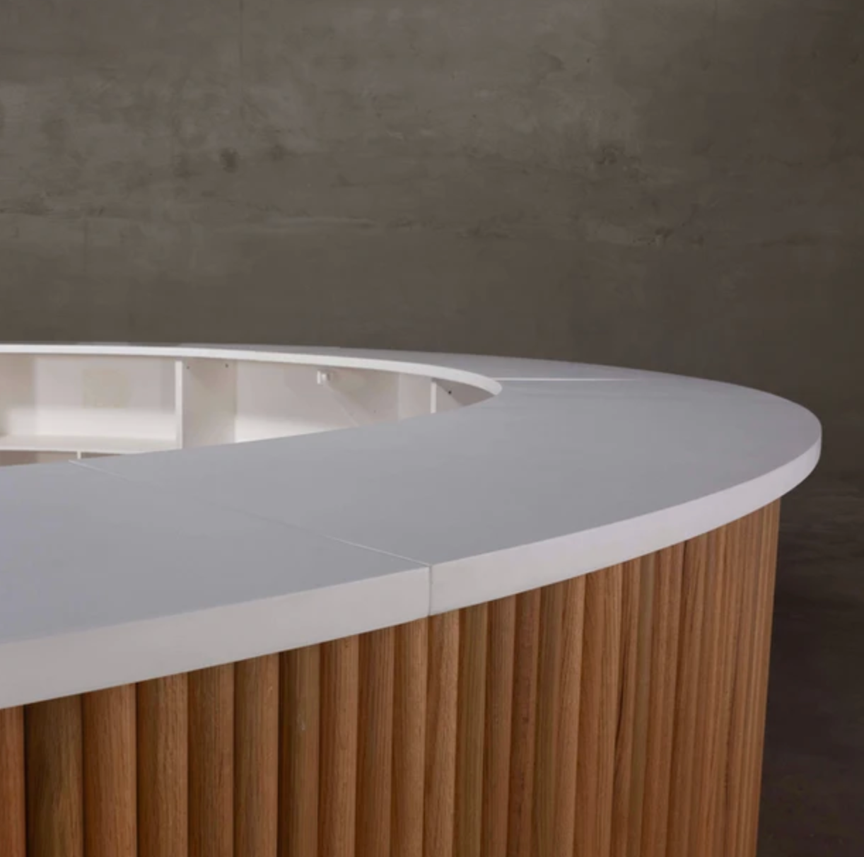Cyprus Round Bar (Multiple Countertop Color Options)