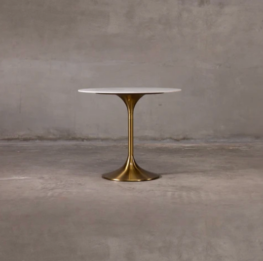 Marble Gold Bistro Table