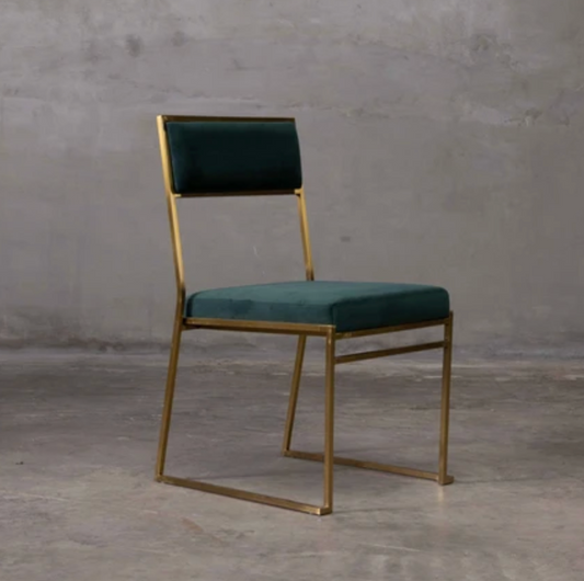 Velvet Dining Chair (Green)