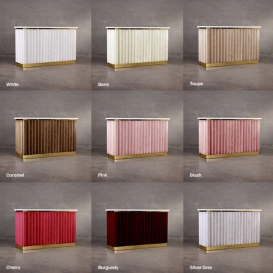 Velvet DJ Booth (Multiple Colors Available)