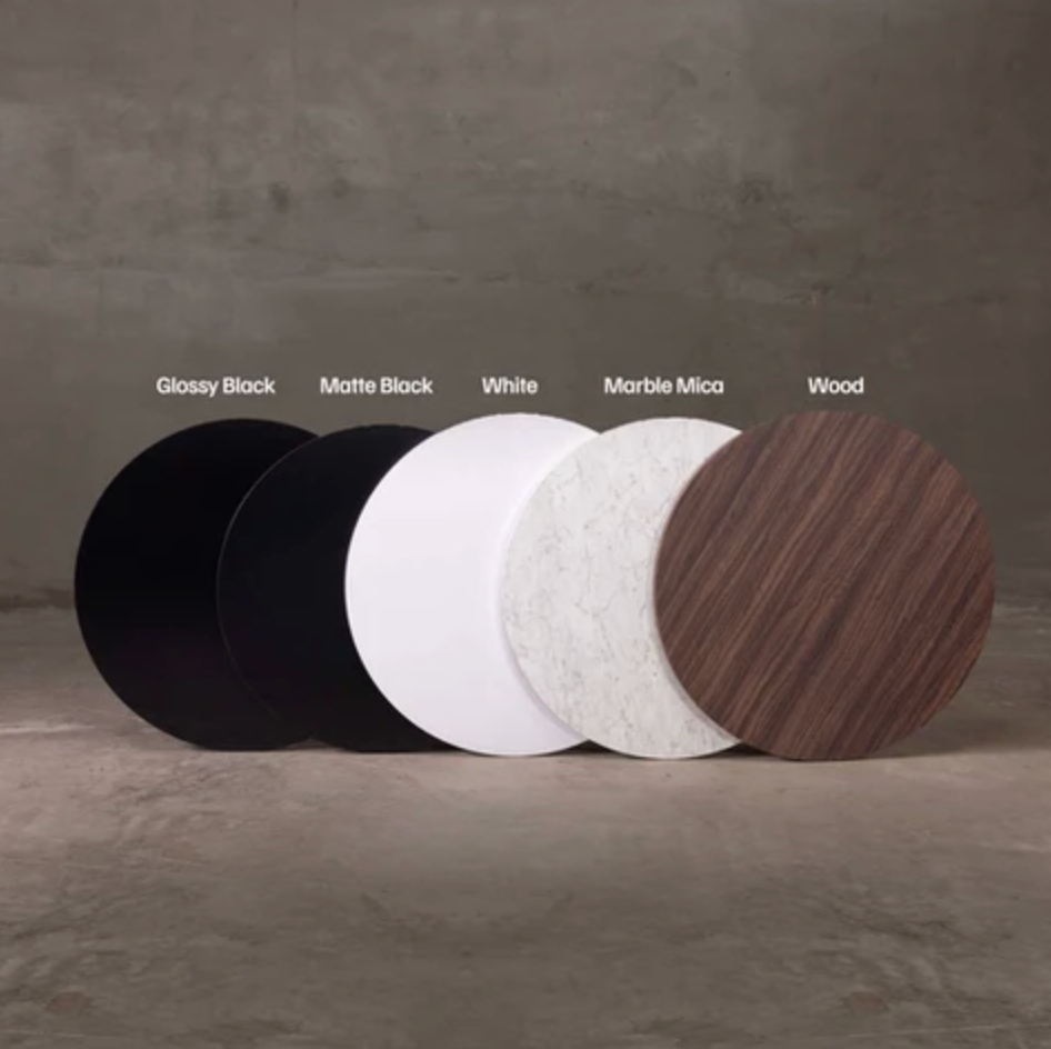 Wired Gold Pub Table (Multiple Countertop Colors)
