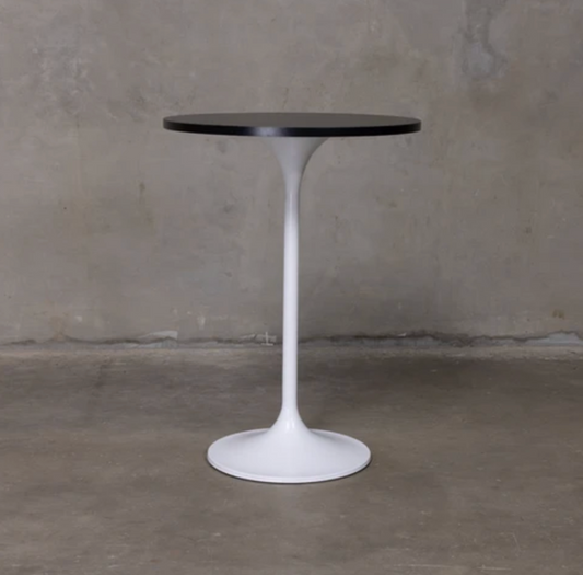 Tulip Pub Table - Black & White