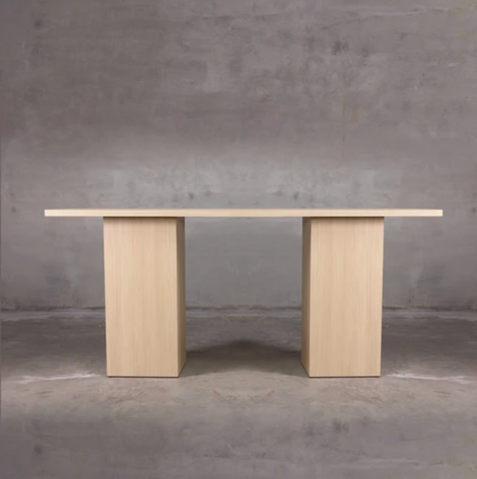 Platform Long Pub Table - Light Wood