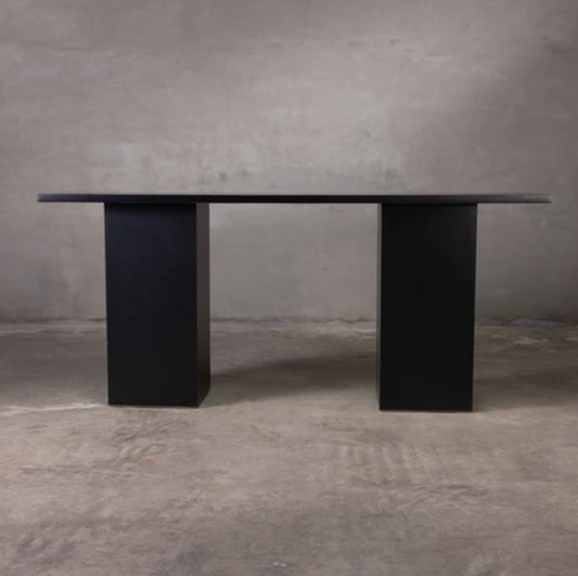 Platform Long Pub Table - Black