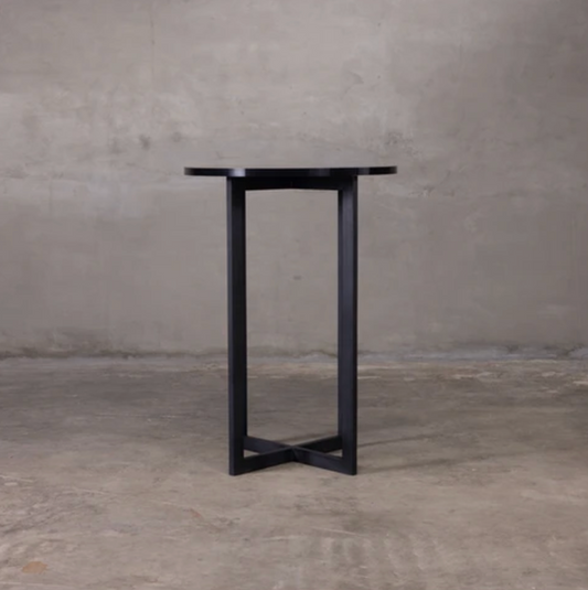 Industrial Pub Table Black