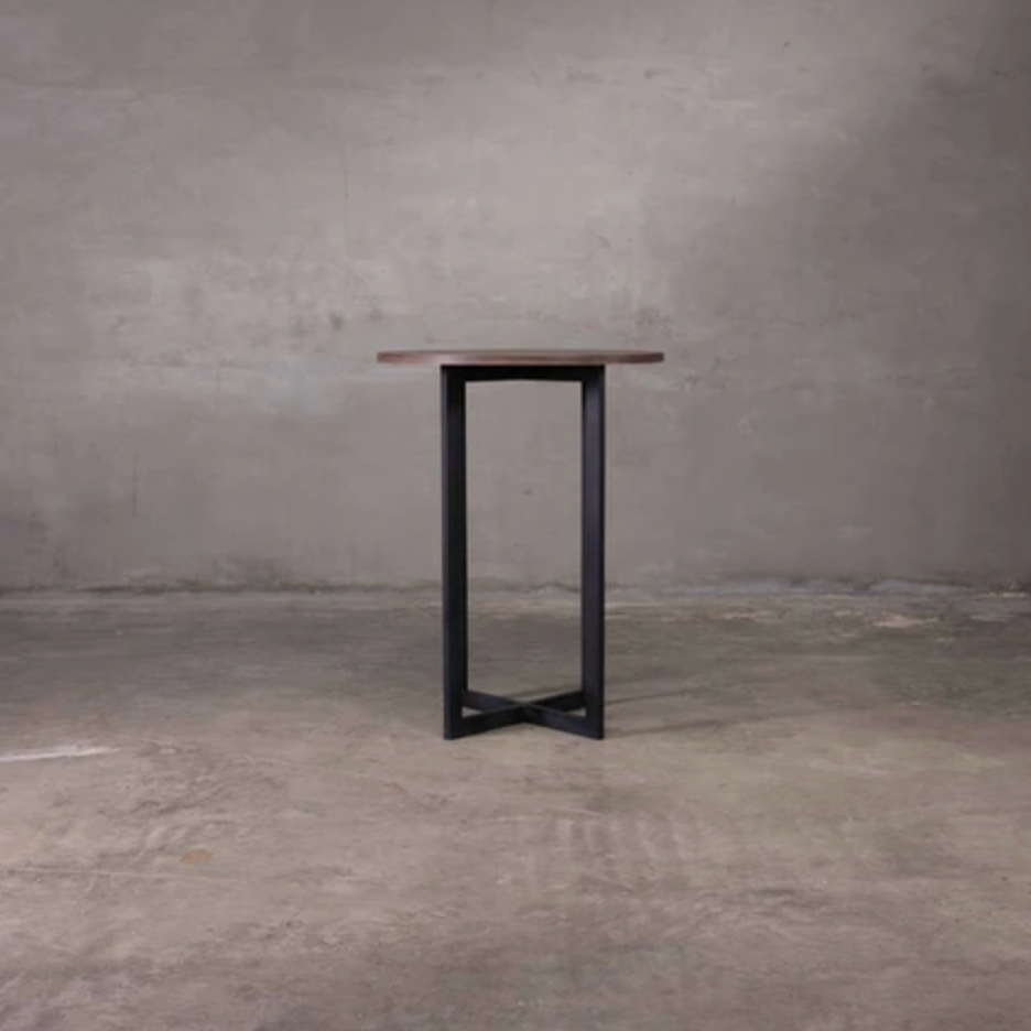 Industrial Pub Table Black