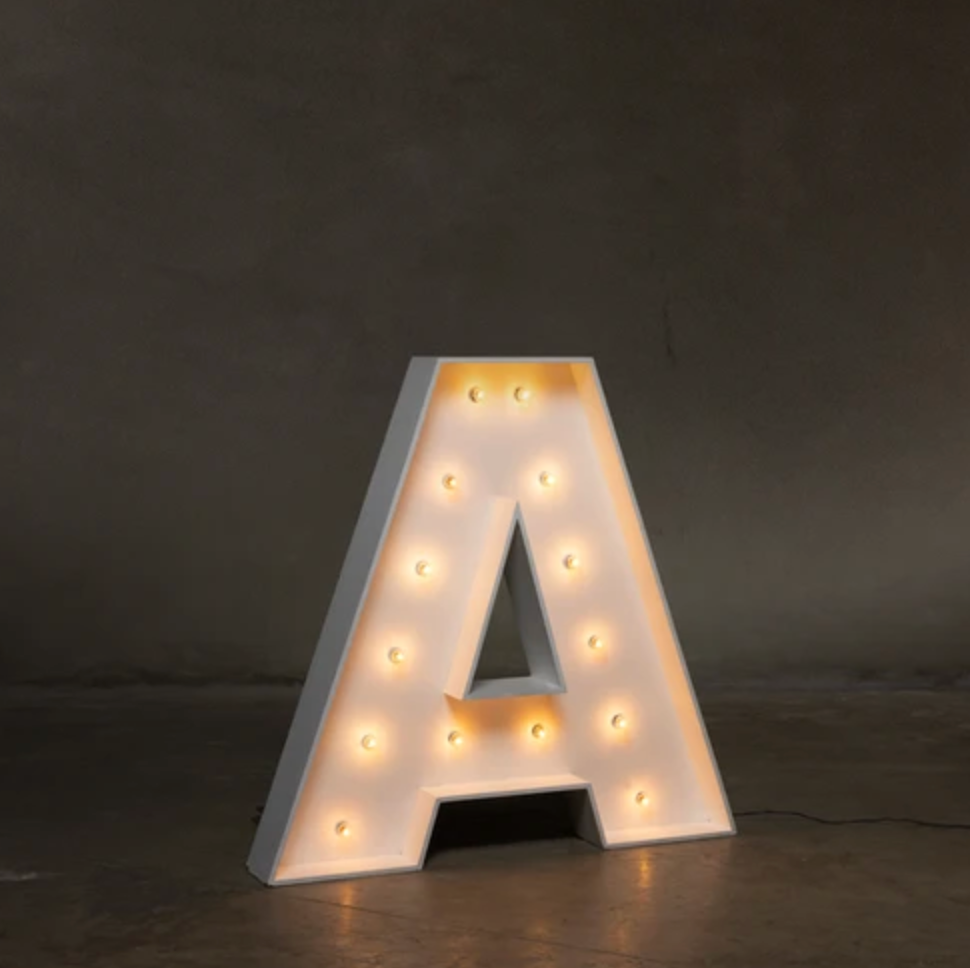 Marquee Letter