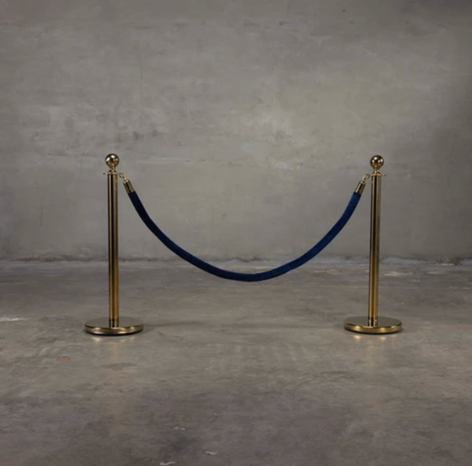 Stanchion Gold Red