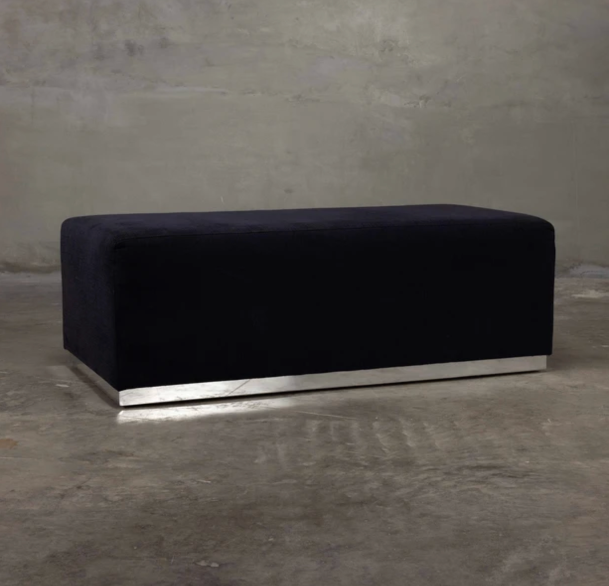 Cloud Ottoman - Black