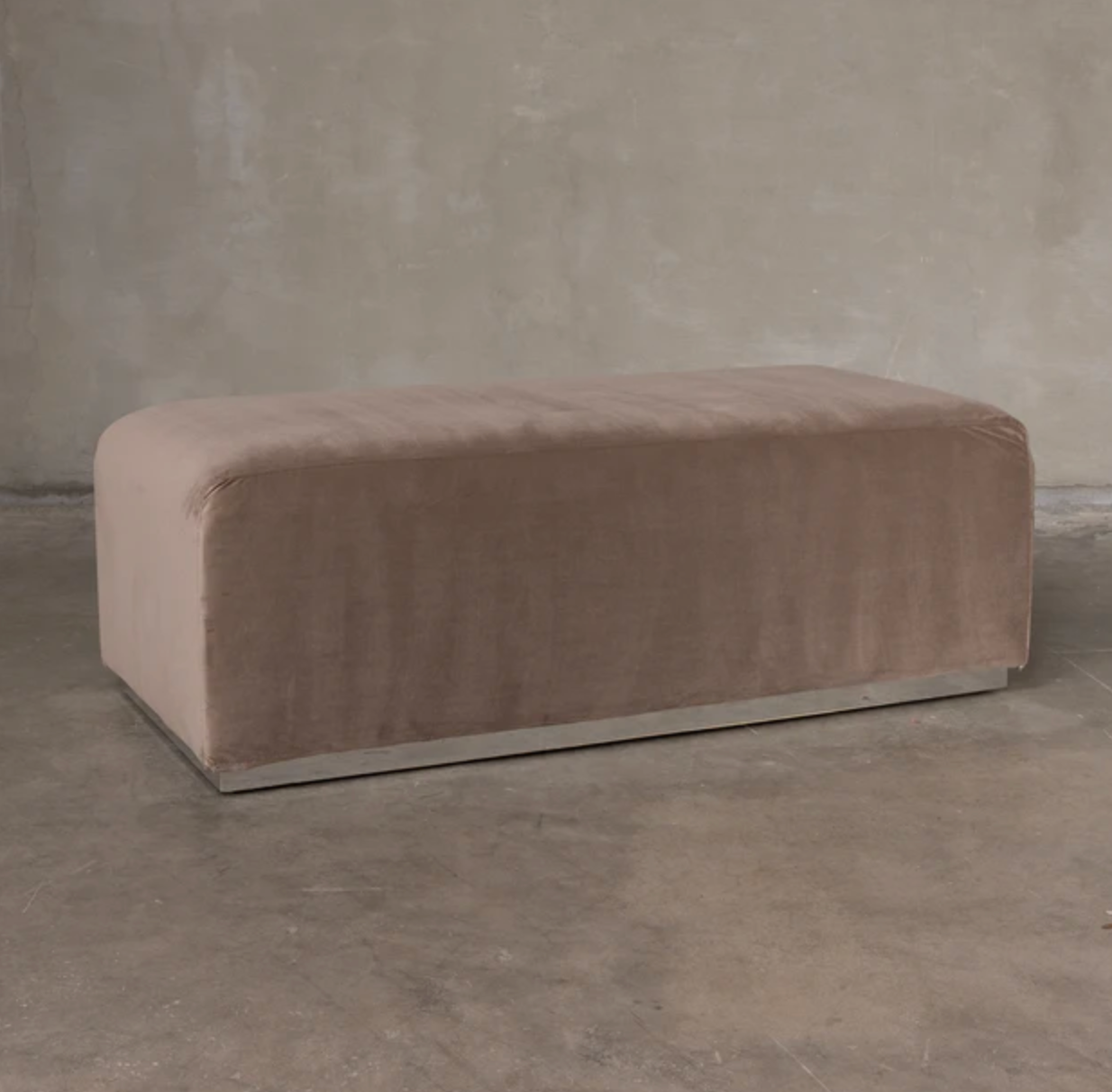 Cloud Ottoman - Taupe